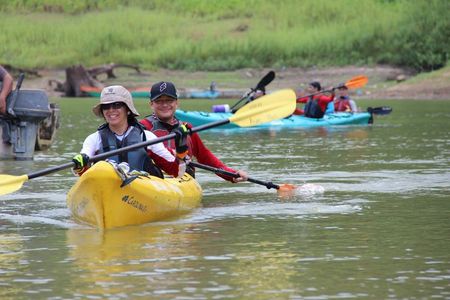Panama Canal through the Chagres River