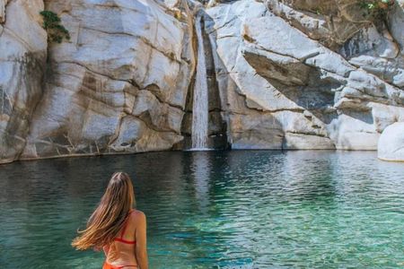 Los Cabos: Hiking at the Fox Canyon with Waterfall