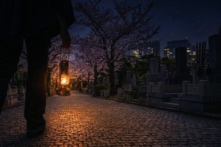 Tokyo : Ghost and Dark Tales, Urban Legends & Cemetery Night