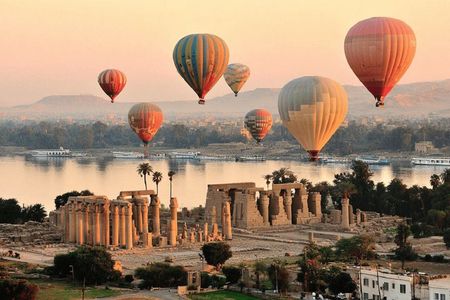 Luxor Private Tour with Hot Air Balloon from Hurghada