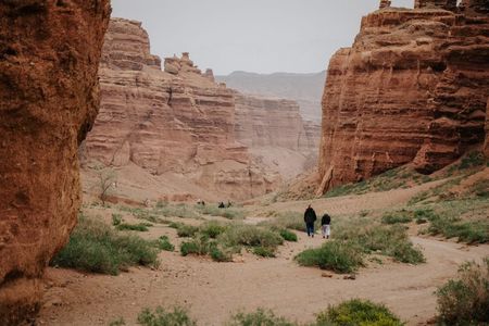 Almaty Jeep Private Full Day Tour to Charyn Canyon and Bartogay