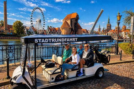 Gdansk: Private City Sightseeing Tour by Buggy/Cart LIVE GUIDED