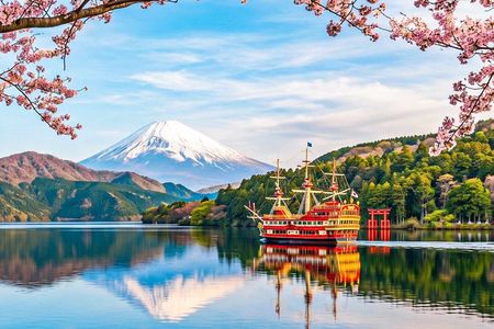 From Tokyo: Mt. Fuji, Hakone, Owakudani & Lake Ashi Bus Tour