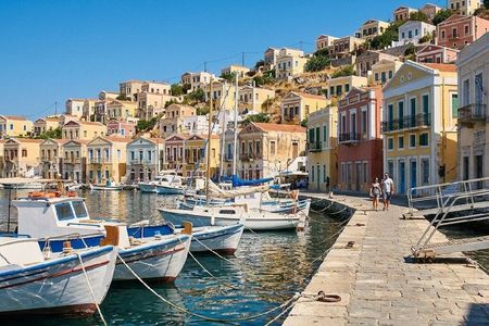 Full-Day Symi & St George's Bay Cruise – Lunch & Transfer Options
