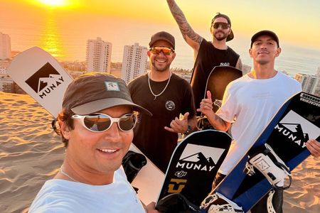 Sandboard activity in Iquique with transfer