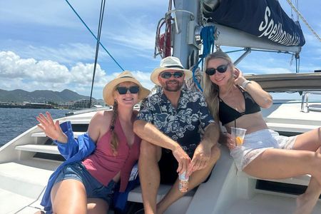 Private St. Maarten Catamaran Charter for Cruise Ship Guests