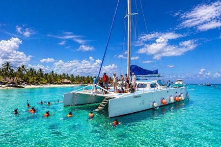 Punta Cana 3Hr Private Sailing Catamaran with Champagne Open Bar