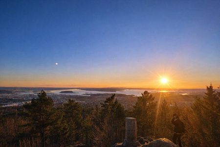 Scenic Oslo Fjord Hike with Reindeer Moose and Whale Sausage