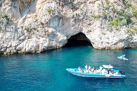From Nice : Secret Riviera Boat Tour to Mala cave with Snorkeling
