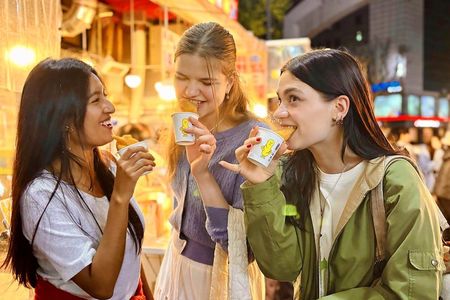 Seoul Night Palace & Market Food Tour with Vehicle