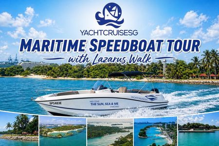 Speedboat Maritime Guided Tour with Lazarus Land Walk