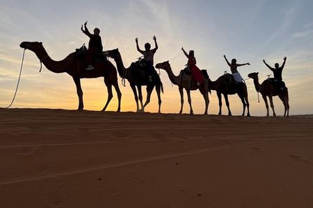 Fes to Marrakech: Merzouga & Ait Ben Haddou, 3 Days 2 Nights