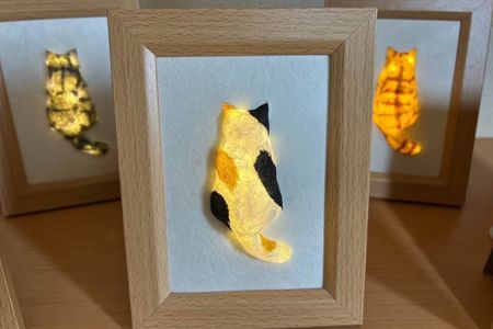 Make Your Own Cat Lamp with Traditional Tosa Washi in Kochi