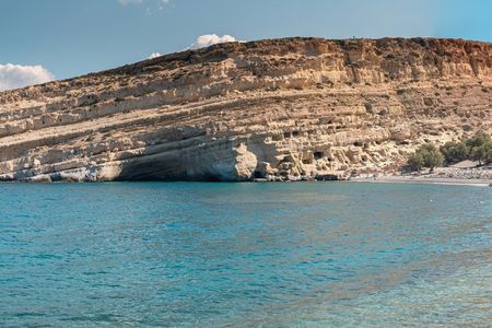 South Crete - Matala, Red Beach and caves