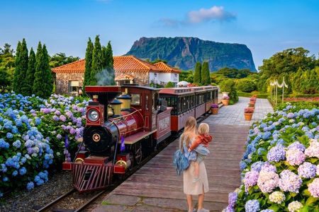Jeju Island SouthEast UNESCO Day Tour With Mt. Halla