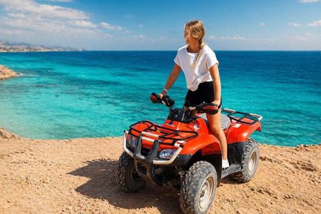 Hurghada: Quad Bike Ride Along the Red Sea Cliffs