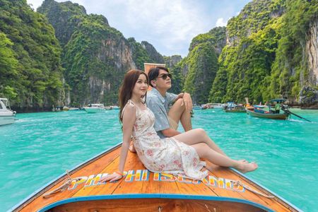 Full Day & Sunset Phi Phi Islands Tour From Phi Phi by Speedboat