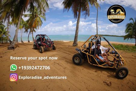 Rio Grande: Piñones Beach Buggy Adventure + El Yunque Waterfalls