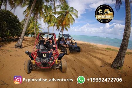 Buggy Through Piñones Beaches + El Yunque Waterfall Adventure