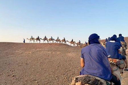 Private Agafay Desert Camel Ride, Dinner & Fire Show Marrakech