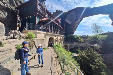Prague: Bastei Bridge & Bohemian Switzerland - All inclusive Tour