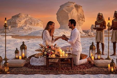2-Day White Desert Camping Adventure with Custom Events Experienc