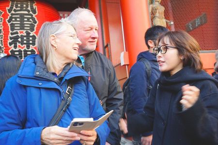 Tokyo Asakusa Temple & Shrine Walking Tour with Local Guide