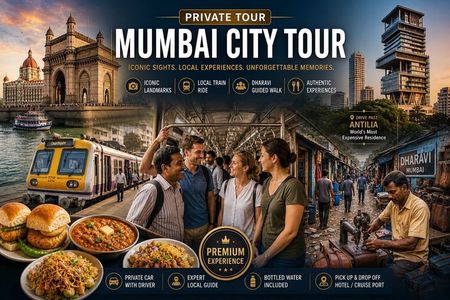 Private Mumbai City Tour with Dharavi, Local Train & Street Food