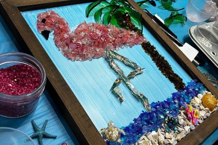 Siesta Key Glass Artwork Class