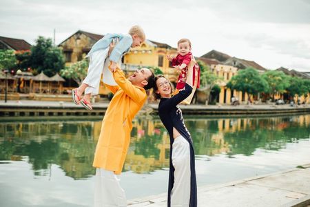 Professional Family Photoshoot in Hoi An Ancient Town
