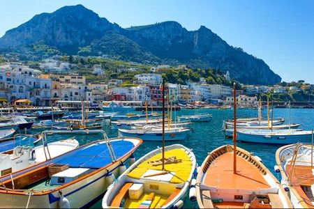 Naples Coastal Boat Cruise with Guide and Lemon Granitata