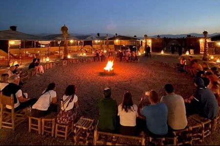 Agafay Desert Sunset Experience: Quad, Camel Ride & Dinner Show