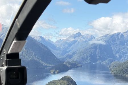 Discover Doubtful Sound // Helicopter Scenic Flight from Te Anau