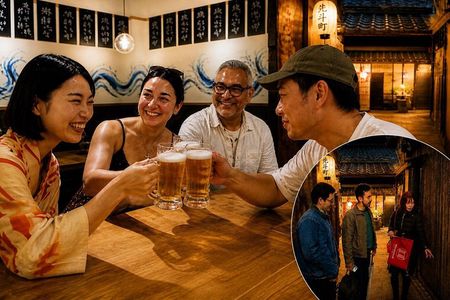Kyoto Night Food Tour with Local Chef – 13 Dishes & Sake