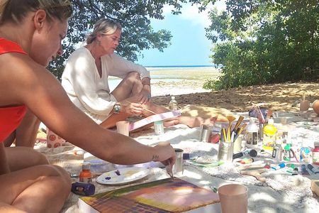 Sense and Paint Intuitive Art Experience in Aruba