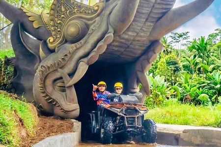 Bali ATV Adventure Combo: Ubud Monkey Forest and Waterfalls