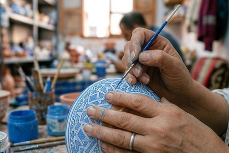 Fes Pottery Painting Experience | Take Home Your Creation