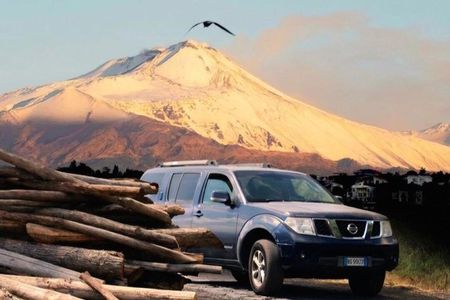 Mount Etna Jeep Tour: Lava Caves, Craters Trekking & Wine Tasting