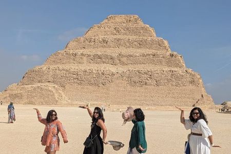 6-Hours VIP Private Day Memphis city ,Sakkara pyramids & Dahshur