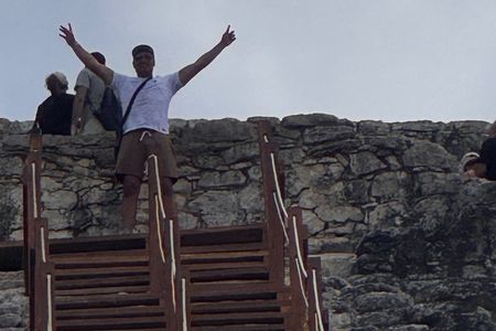 Climb the tallest pyramid of Yucatan and visit a unique cenote
