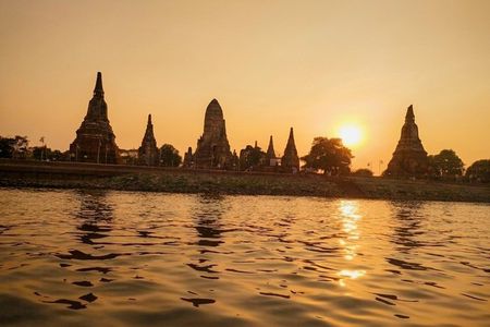 Ayutthaya Private Tour Temples & Boat Cruise Day or Sunset option