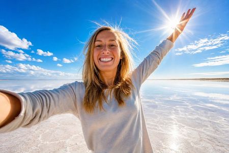 Salt Lake City to Sky Mirror-Bonneville Salt Flats Half Day Tour