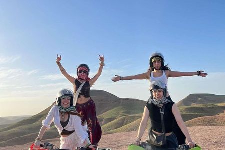 Agafay Desert Experience: Quad Camel Ride & Dinner from Marrakech