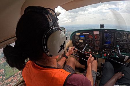 Pilot for a Day: Flight Training in Cessna 172 Over Lake Victoria