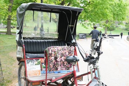 Private Central Park Pedicab Guided Tour with Photo Stops