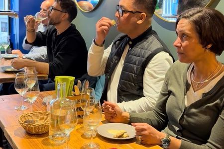 Natural Wine Tasting and Cheese pairing with a Sommelier