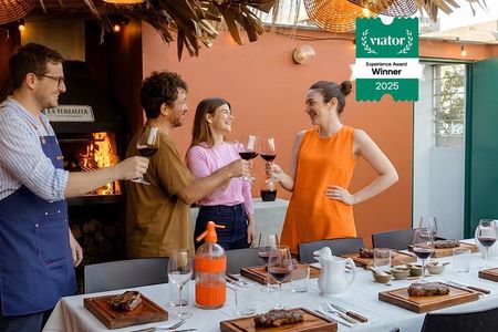 Authentic Rooftop Asado Experience with Argentine Wine Pairing