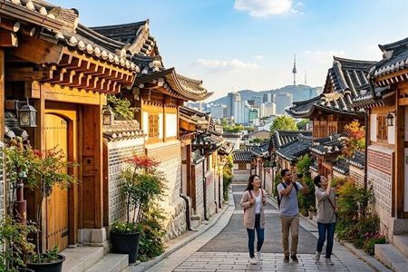 Seoul Half-Day Private Tour – Morning Culture or Night Experience