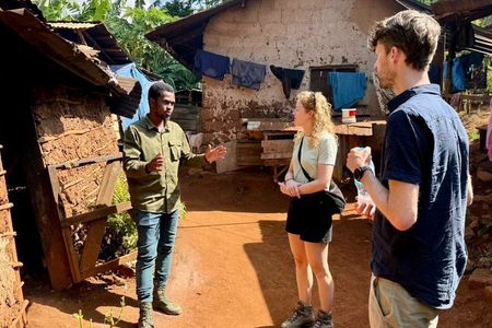 Moshi: Materuni Waterfall Hike & Coffee Tour and Traditional meal