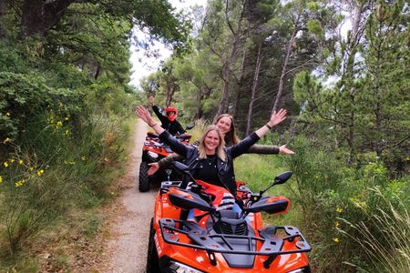 Quad tour to skywalk biokovo makarska with Offroad -trail